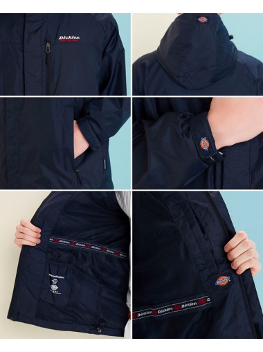 DICKIES Rip Stop Windbreaker - Black